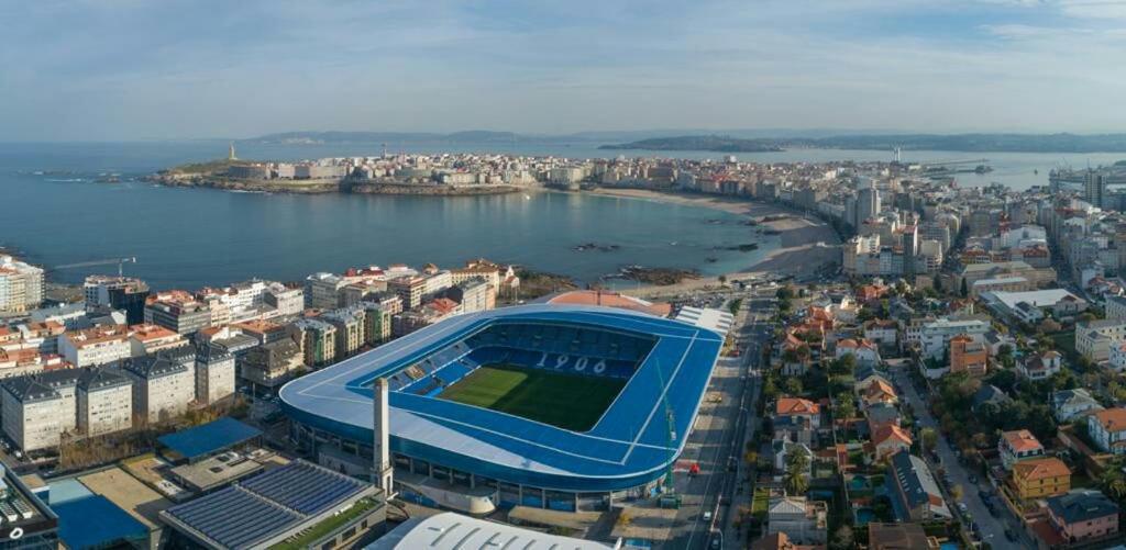 Apartamento Costa Riazor Coruna Leilighet La Coruña Eksteriør bilde